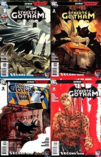 Batman: Streets of Gotham #1-4 (2009-2011) DC Comics - 4 Comics