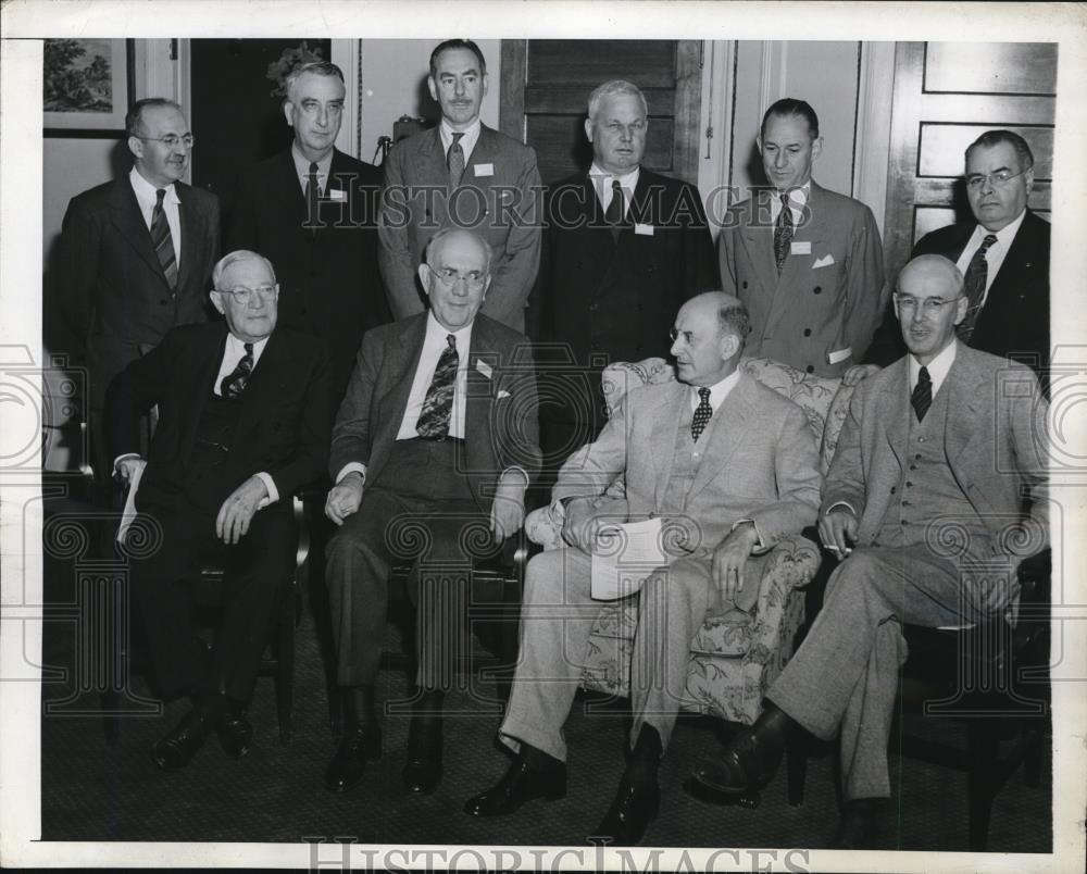 1944 Press Photo National Monetary Conference with Delegates from 44 Nations