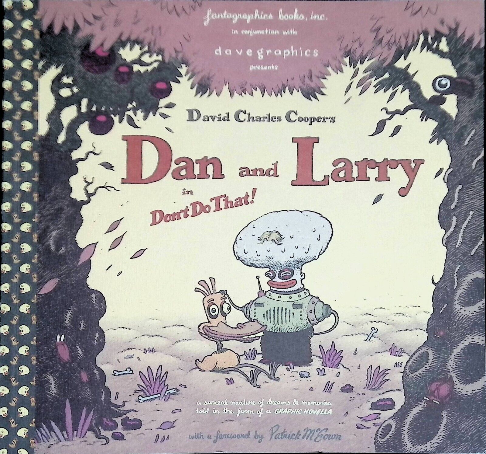 DAVE COOPER'S DAN AND LARRY IN DON'T DO THAT SOFTCOVER EDITION RARE Signed