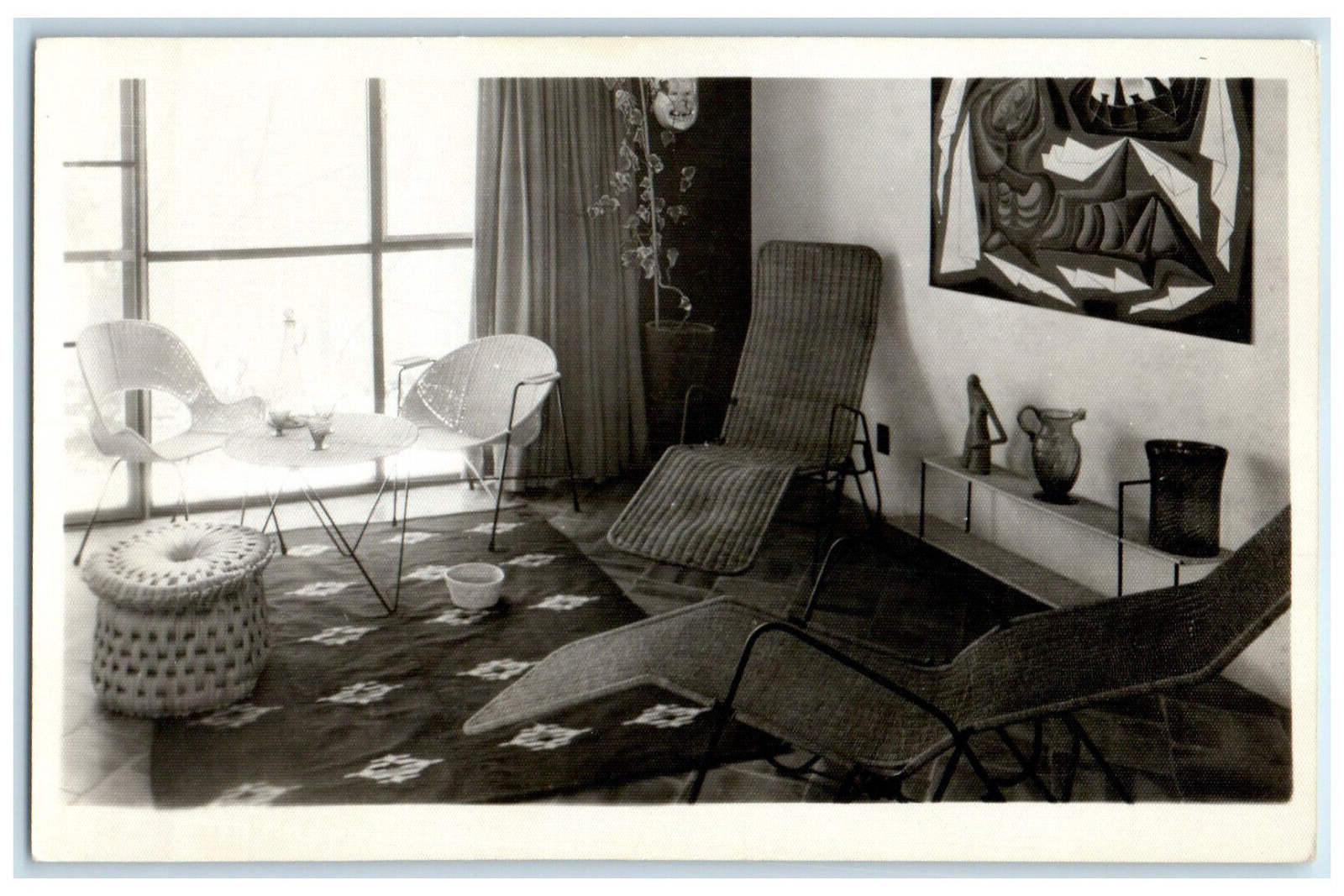 c1920's Studio Apartments Tlaquepaque Jalisco Mexico RPPC Photo Postcard