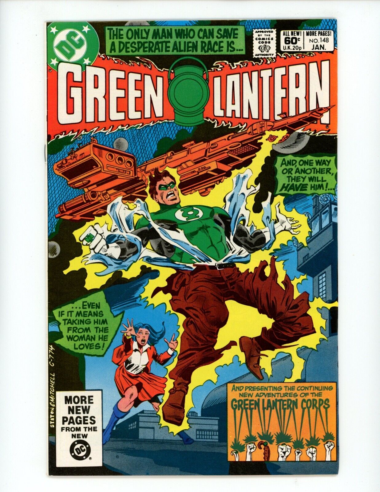 Green Lantern #148 Comic Book 1982 FN/VF Joe Staton DC Comics