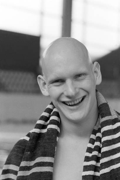 Swimmer Duncan Goodhew from Yapton in Sussex He first represent- 1980 Old Photo