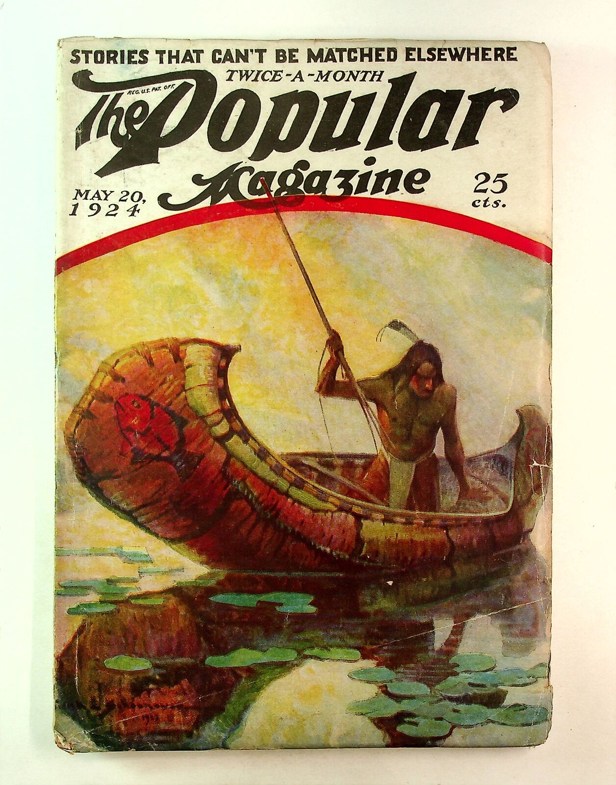 Popular Magazine Pulp May 20 1924 Vol. 72 #3 VG