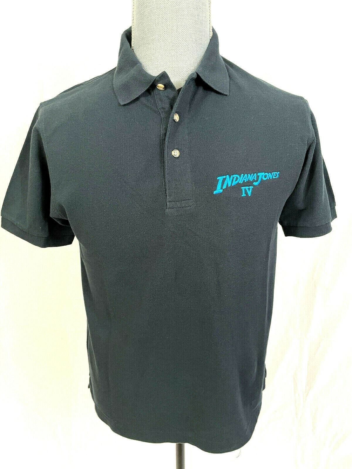 Indiana Jones IV (4) Possible Cast and Crew Only Polo Shirt - Size Small - RARE