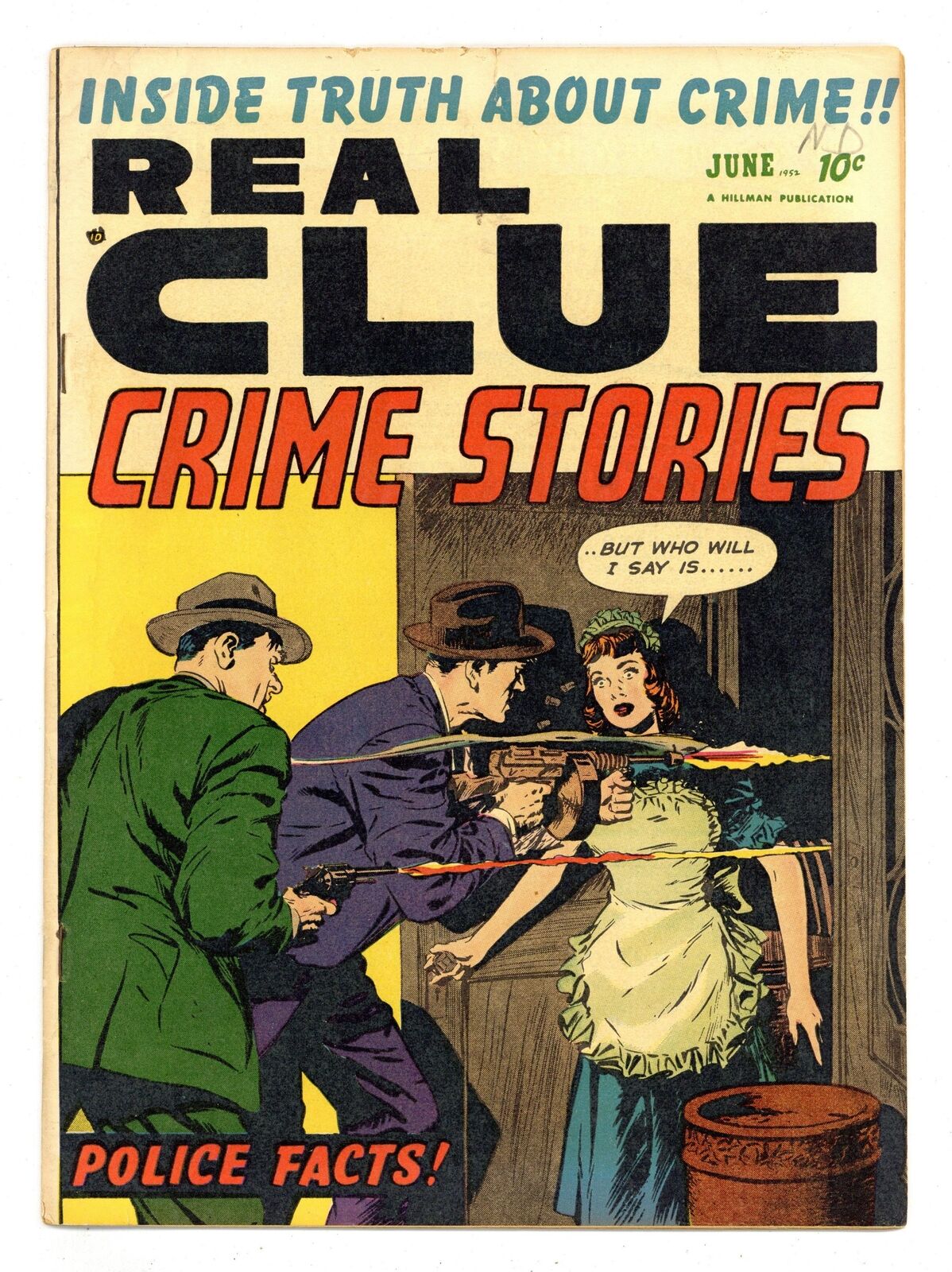 Real Clue Crime Stories Vol. 7 #4 GD/VG 3.0 1952