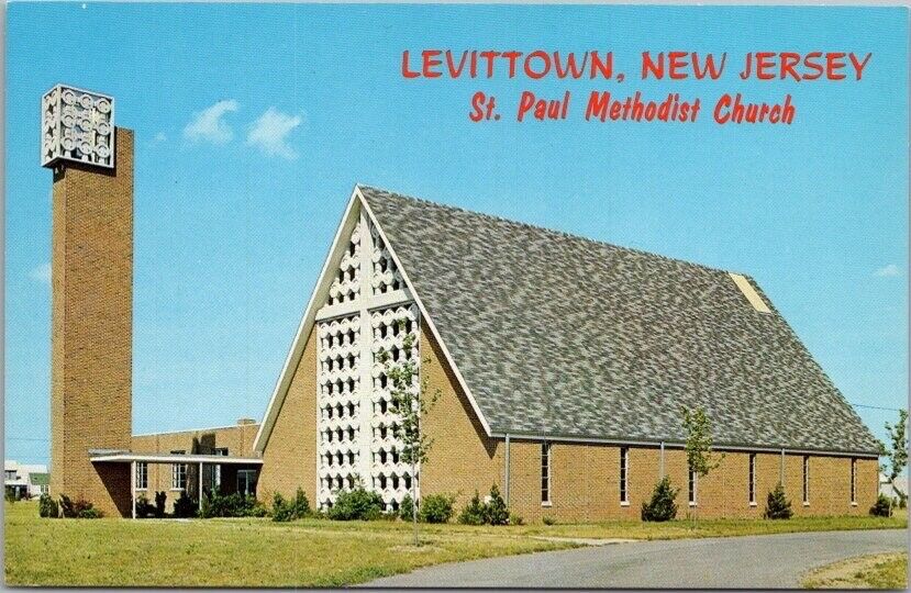 LEVITTOWN, New Jersey Postcard \