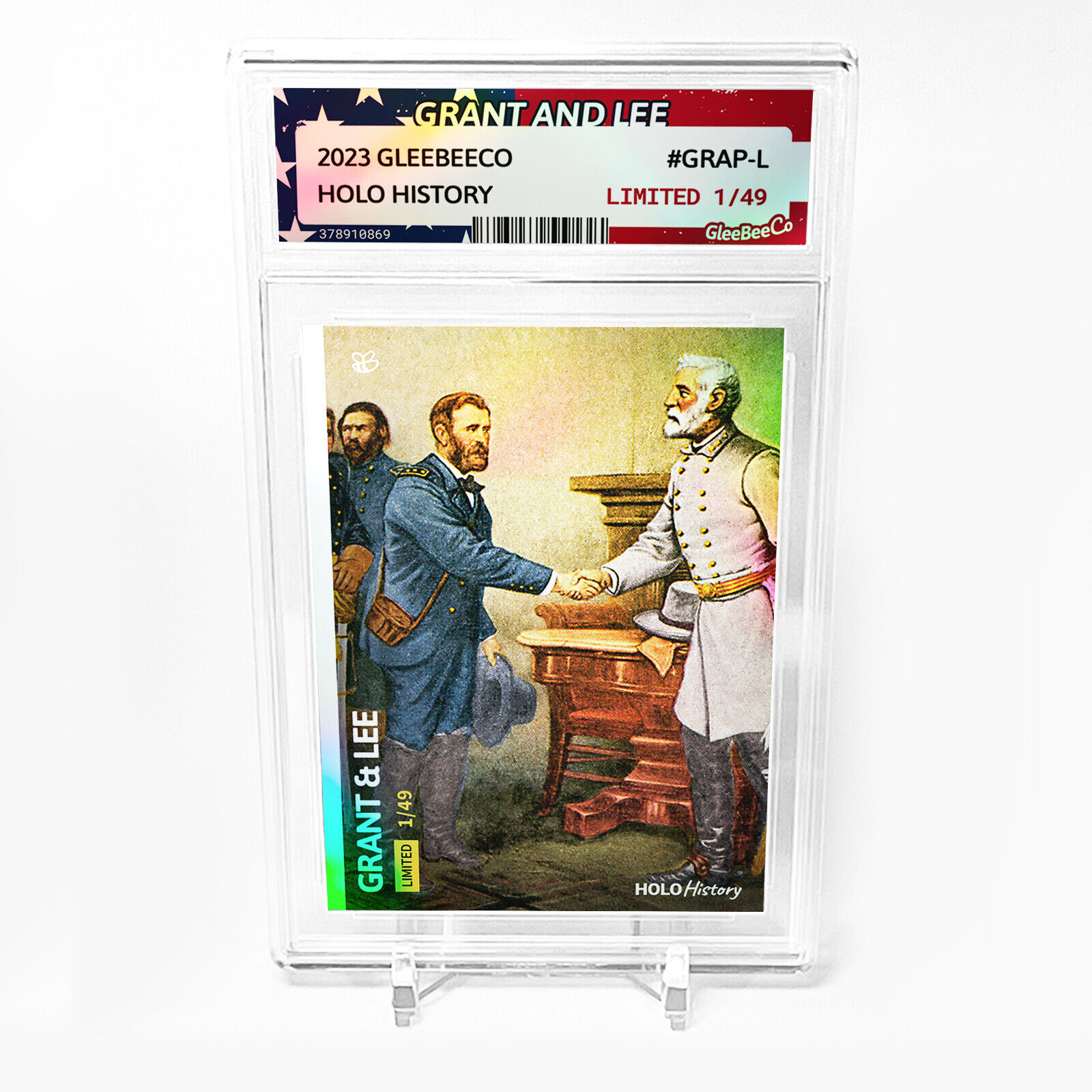 GRANT AND LEE Card 2023 GleeBeeCo Holo History #GRAP-L Limited to Only /49