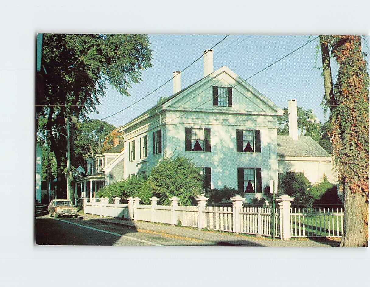 Postcard The William A. Farnsworth Homestead, Rockland, Maine