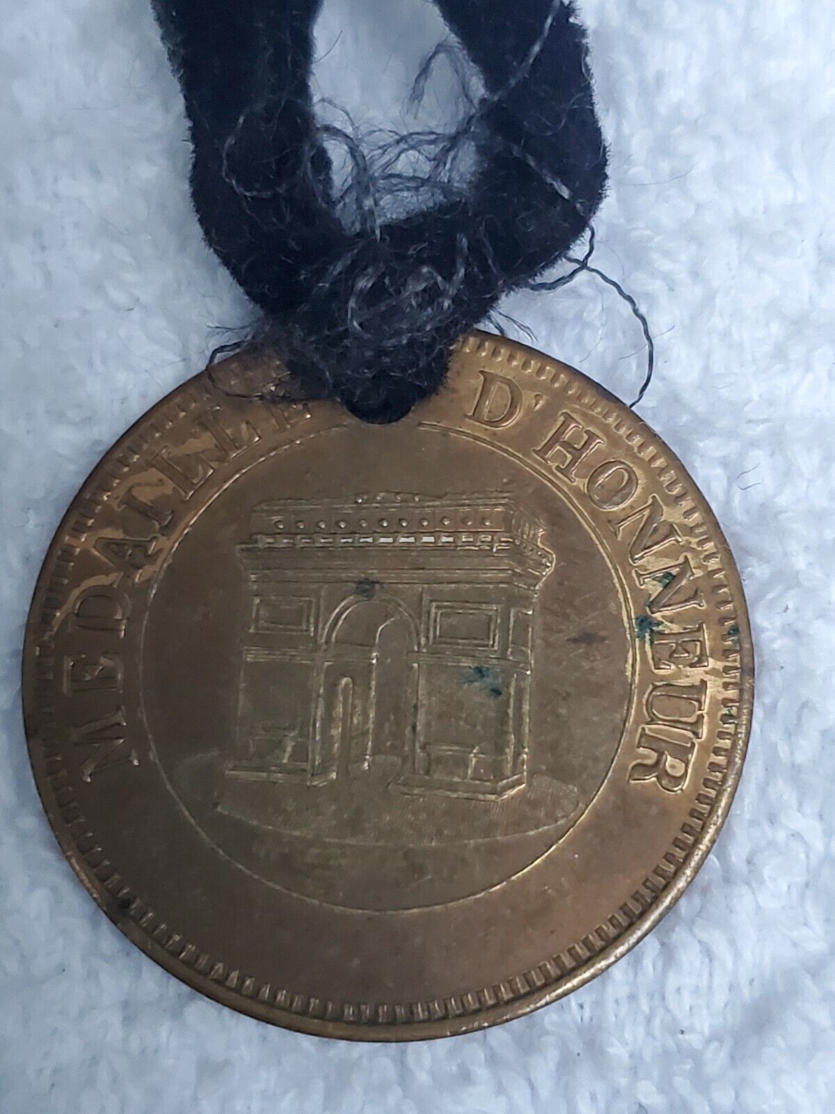 Vtg 1936 Bronze Medal National French Contest AATF American Assoc of Fr Teaching