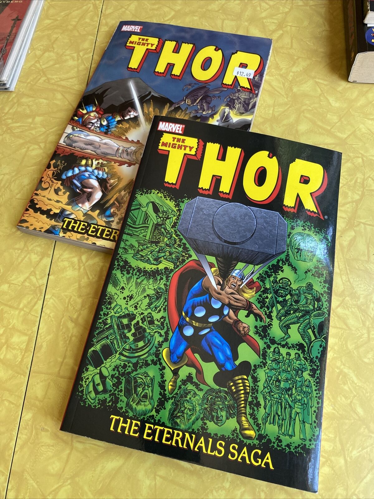 LOT OF 2 Books - Thor: The Eternals Saga vol. 1 & 2 TPB Lot (Marvel, 2006-07)
