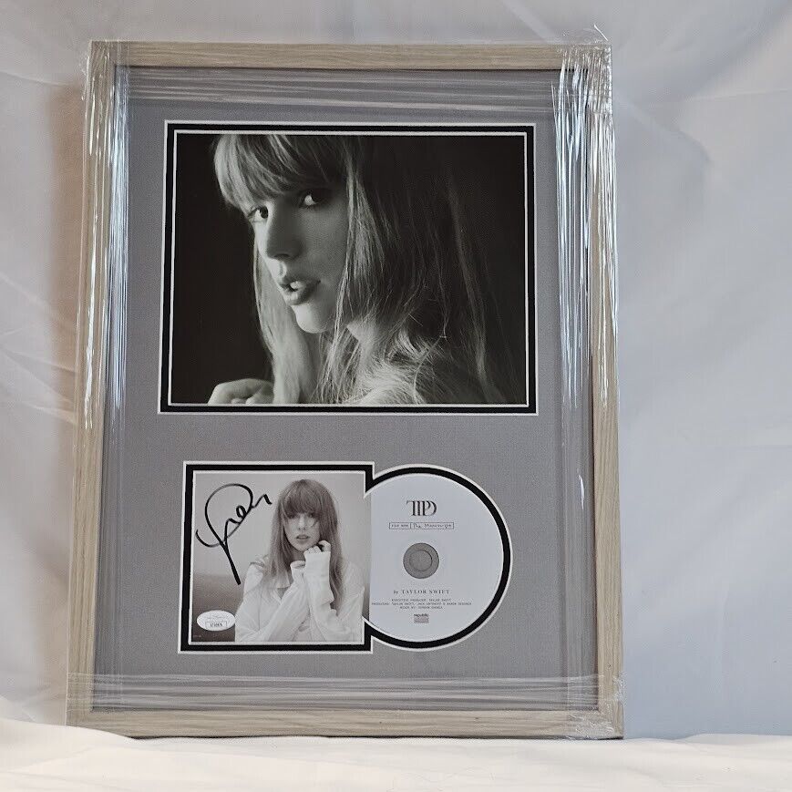 Taylor Swift Signed Autographed The Tortured Poets Department Manuscript CD JSA