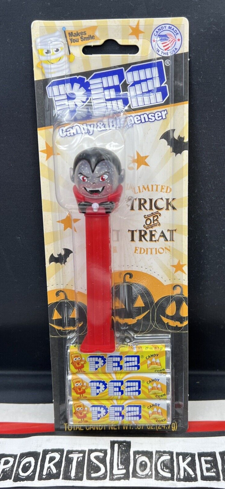 PEZ Crystal Vampire Trick or Treat 2021 Halloween LE Pez.com Exclusive FAST SHIP