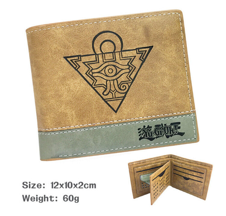 Cosplay Yu-Gi-Oh Anime Shield PU Wallet Fashion Leather Folding Wallet Gift