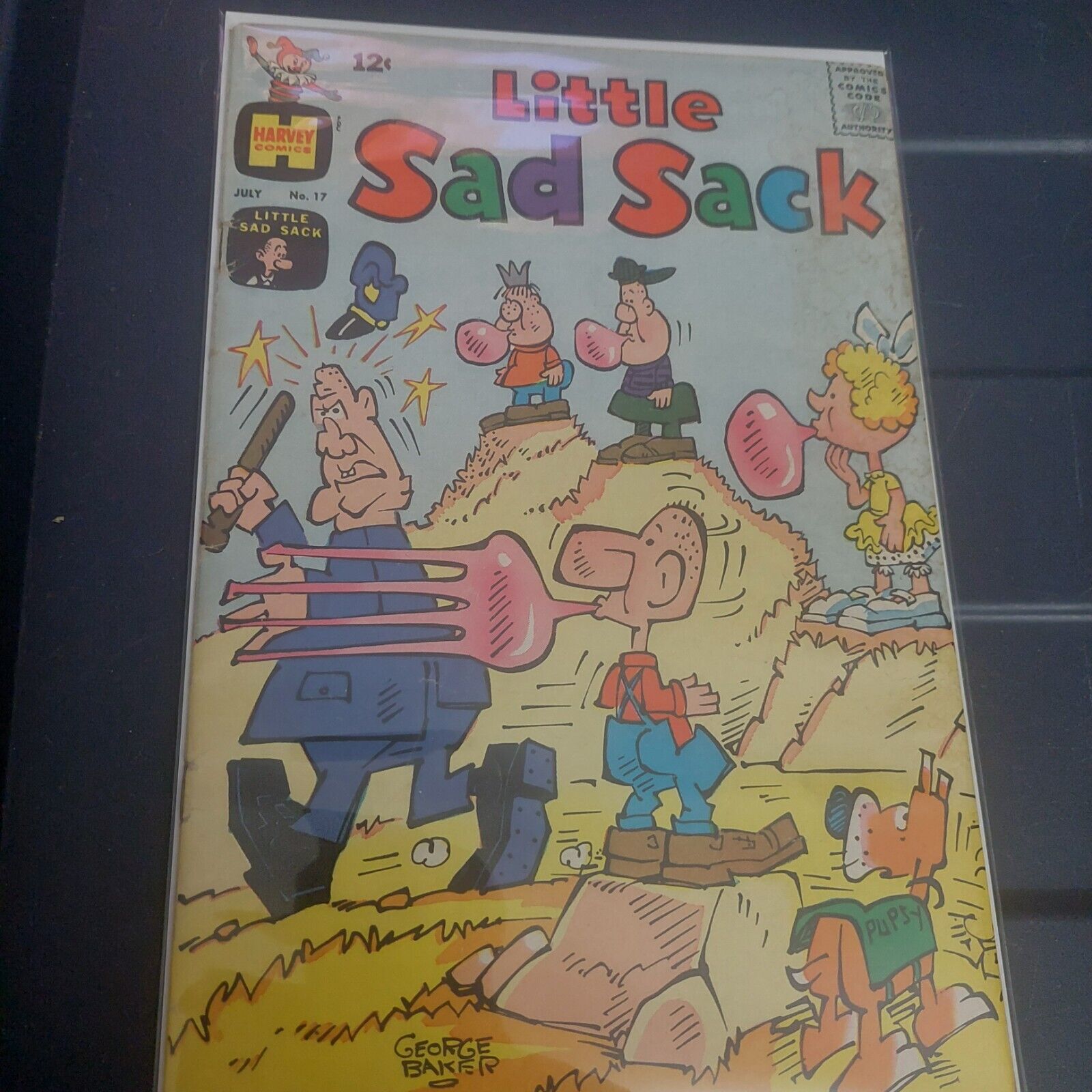 Little Sad Sack #17 July 1967 Vol.1 Harvey Comics Silver Age VG+ 12 cENT
