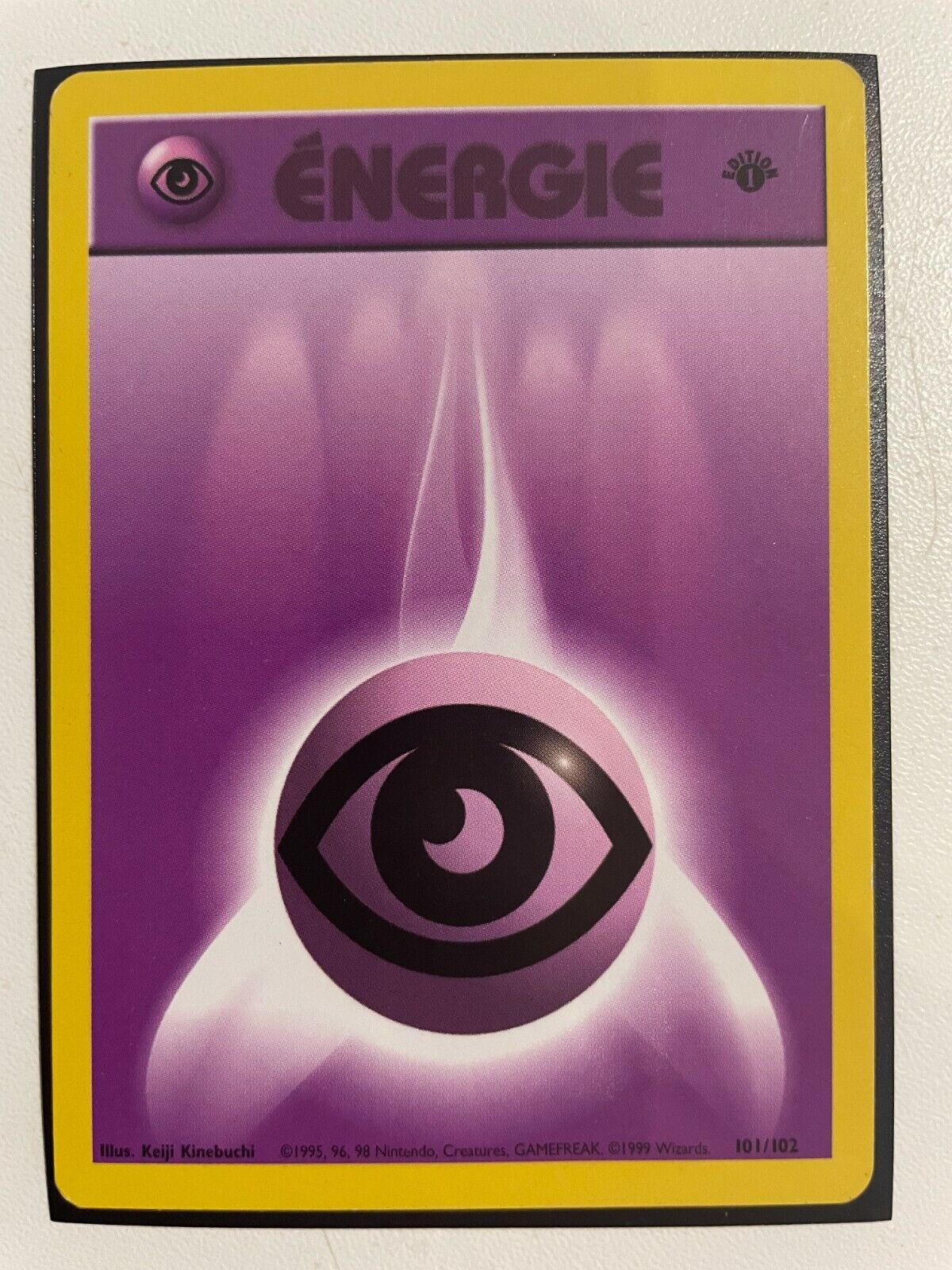 Pokemon Card | Energy 101/102 ● | Edition 1 | Base Set | 1999 Wizards | FR