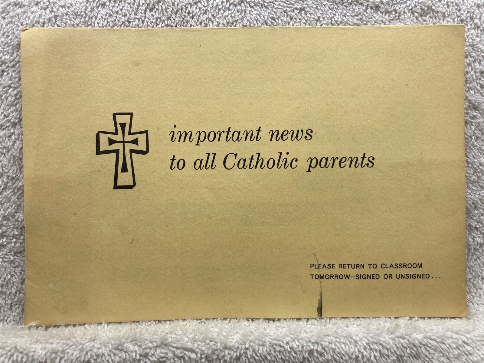 1960\'s 1970\'s Encyclopedia Britannica Catholic Contributors Business Reply Card