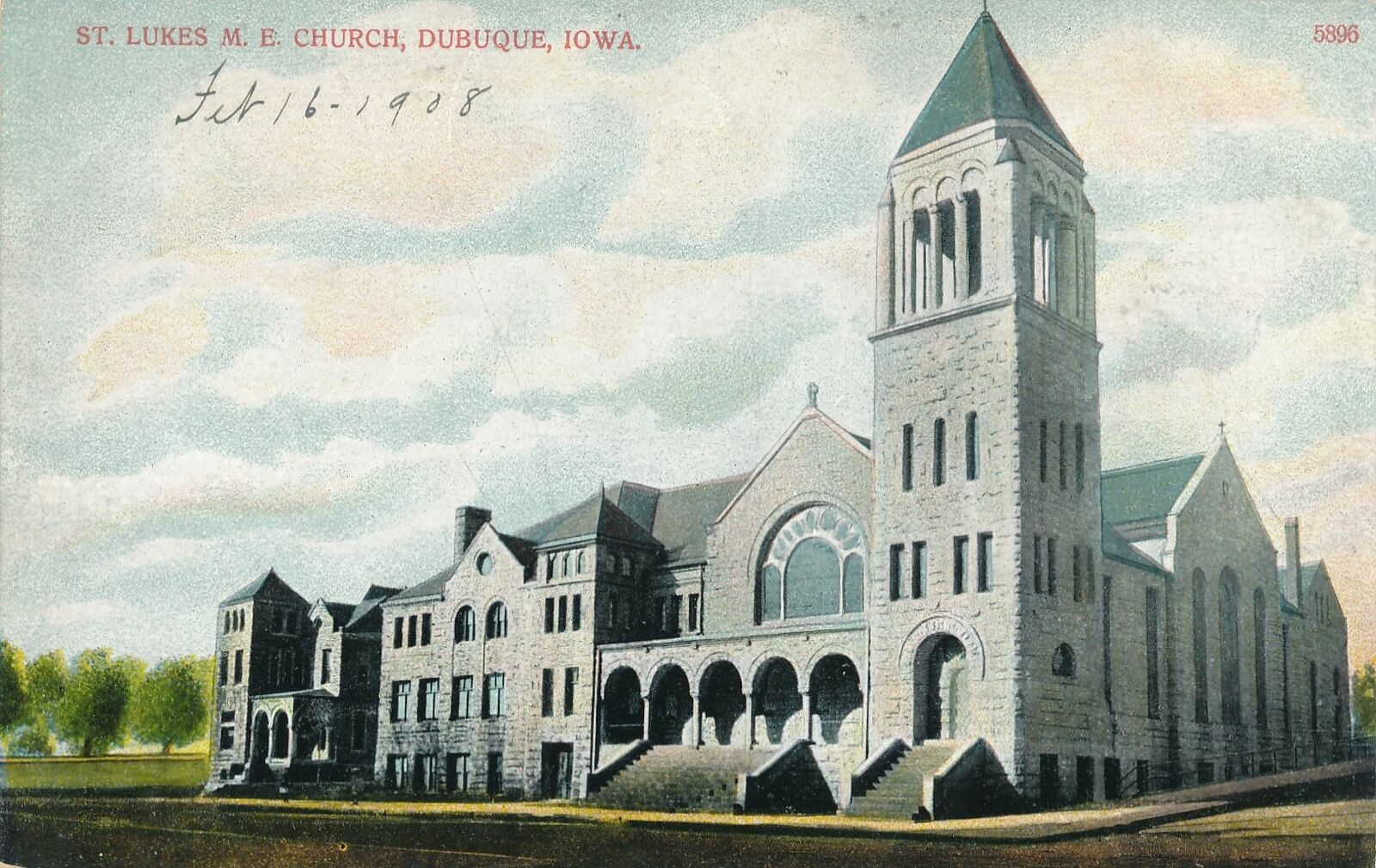 DUBUQUE IA - St. Luke's M. E. Church