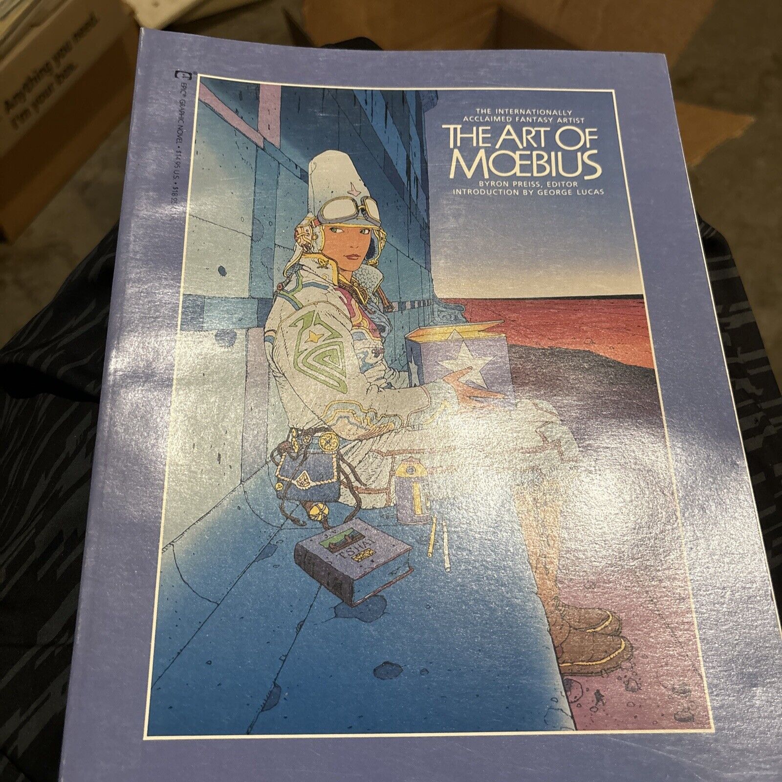 The Art Of Moebius Epic GN First Print Byron Press 