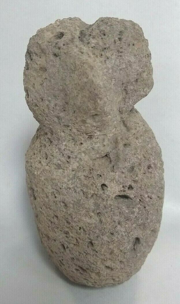 Pre-Columbian Chupicuaro Culture Carve Punice Stone Shaman ~ C. 300BC - 100AD