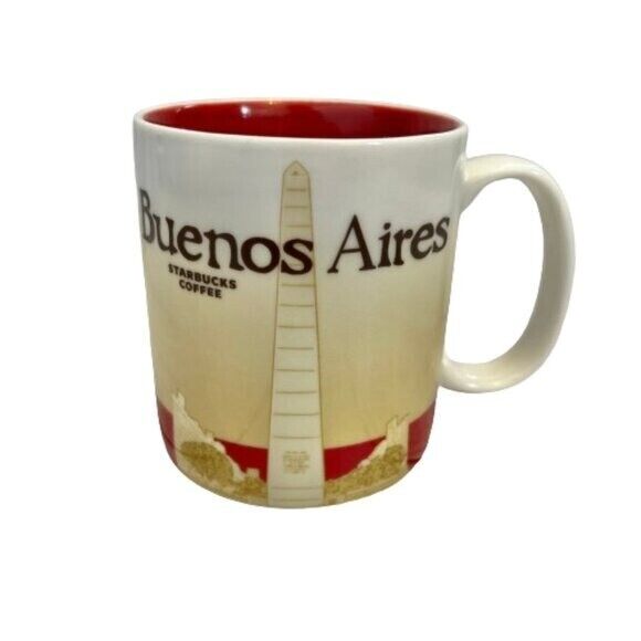 Starbucks Global Collection Buenos Aires 16 Oz Discontinued 2011 Collectible Mug