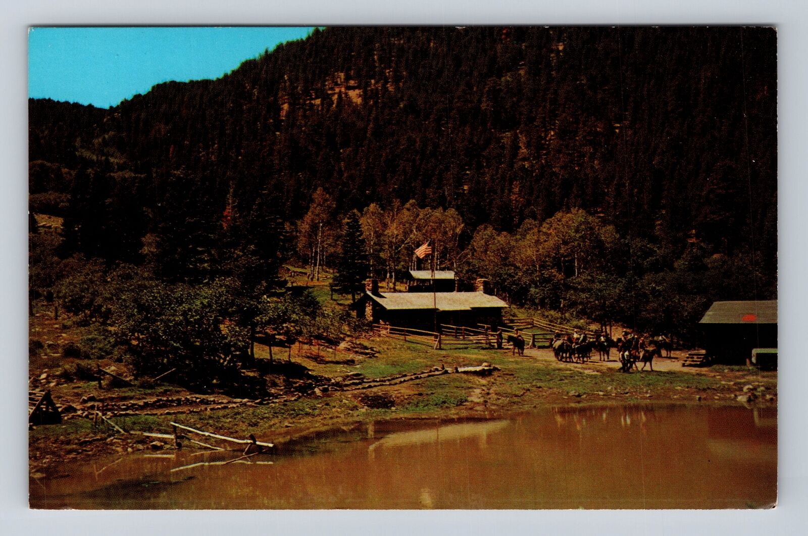 OR-Oregon, Crater Lake Lodge, Advertisement, Antique, Vintage Souvenir Postcard