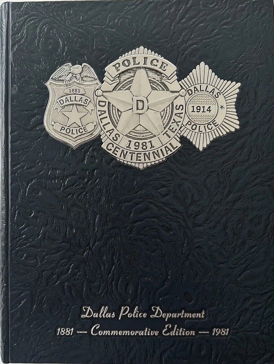 Dallas Police Department Texas 1881-Commemorative Edition-1981