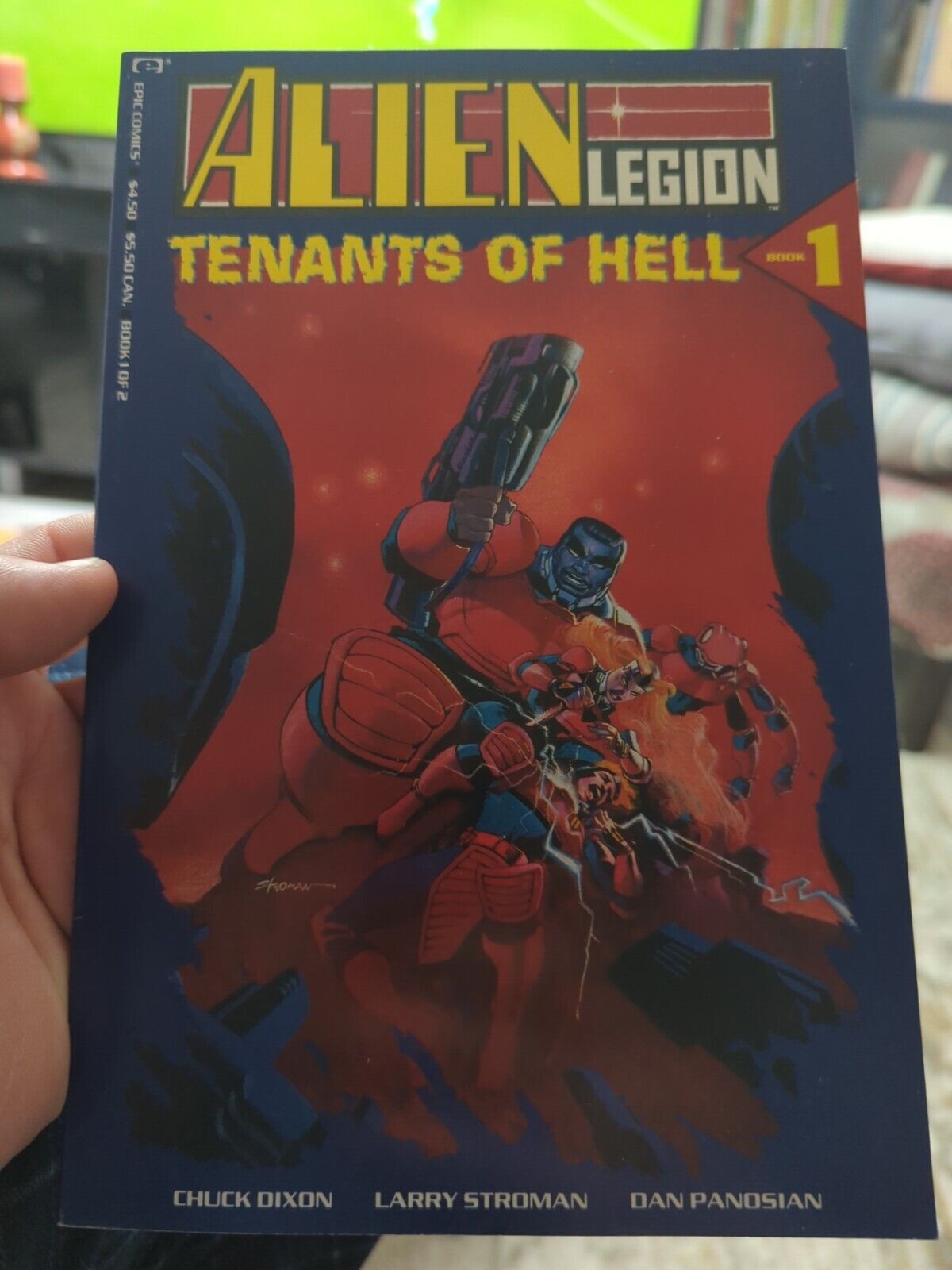 Alien Legion Tenants Of Hell - Book 1 - 1991 - Very Good Condition