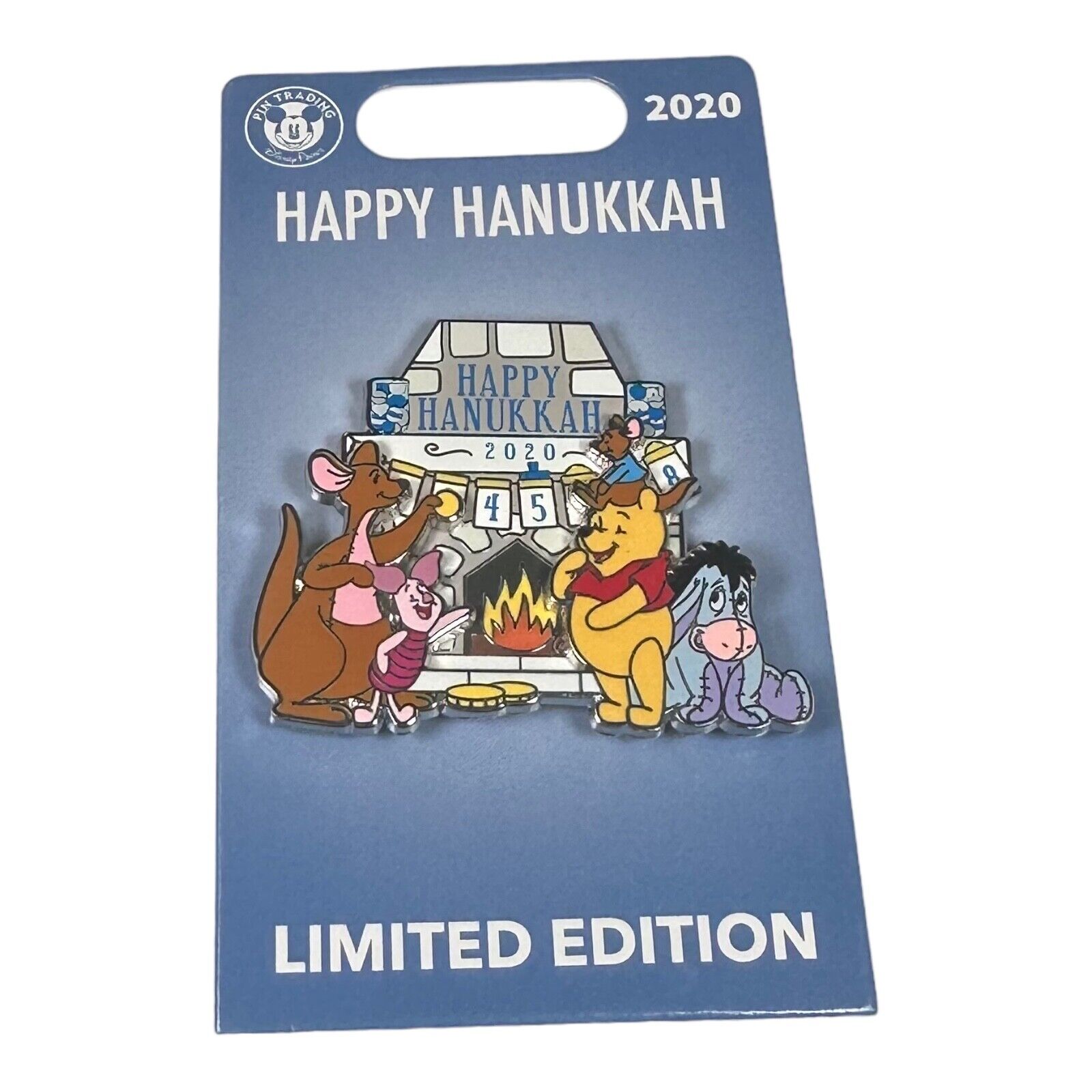2020 Disney Parks Happy Hanukkah Pin