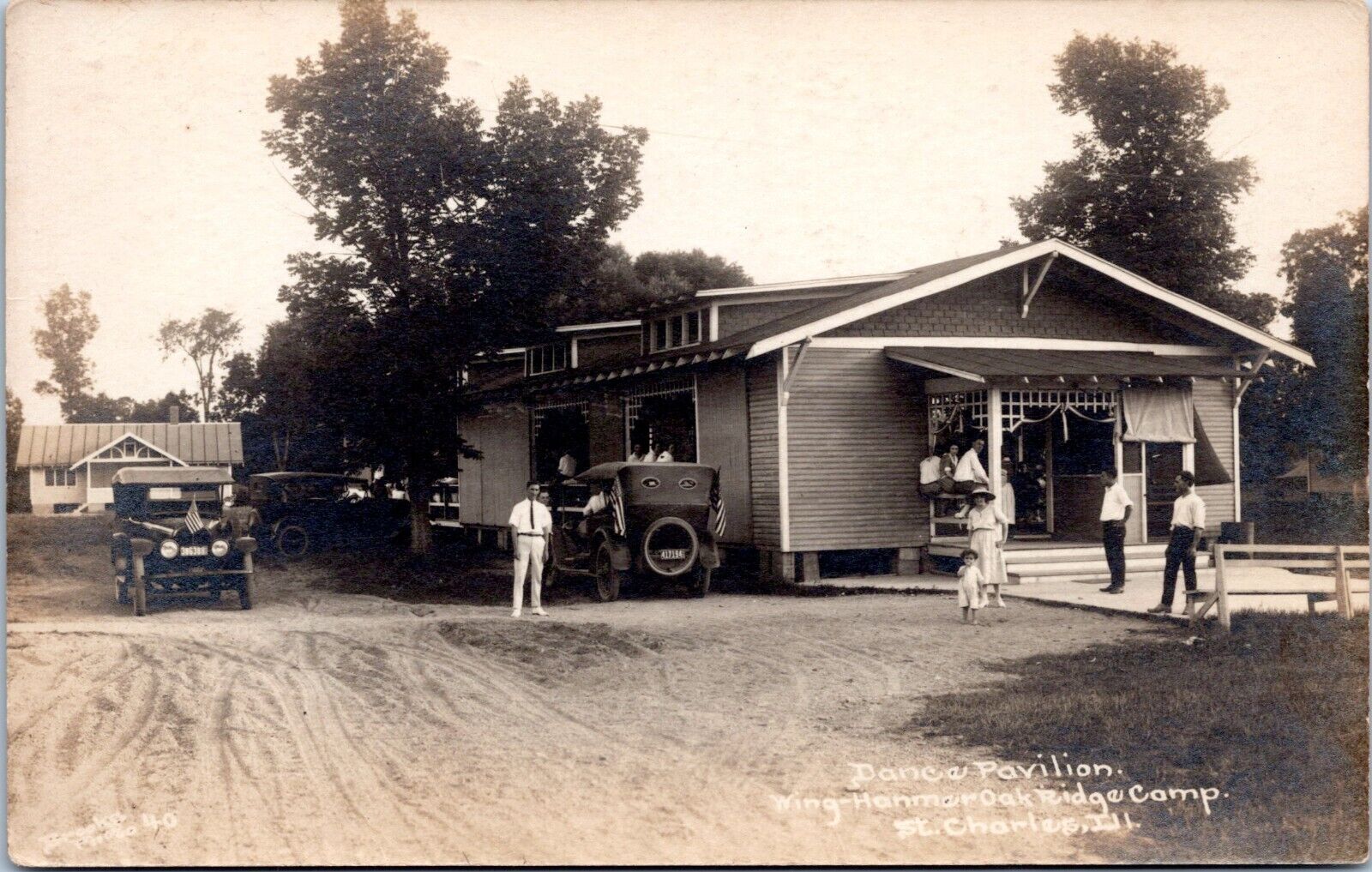 Original RPPC Dance Pavilion, Wing-Hanmer Oak Ridge Camp, St. Charles, Illinois