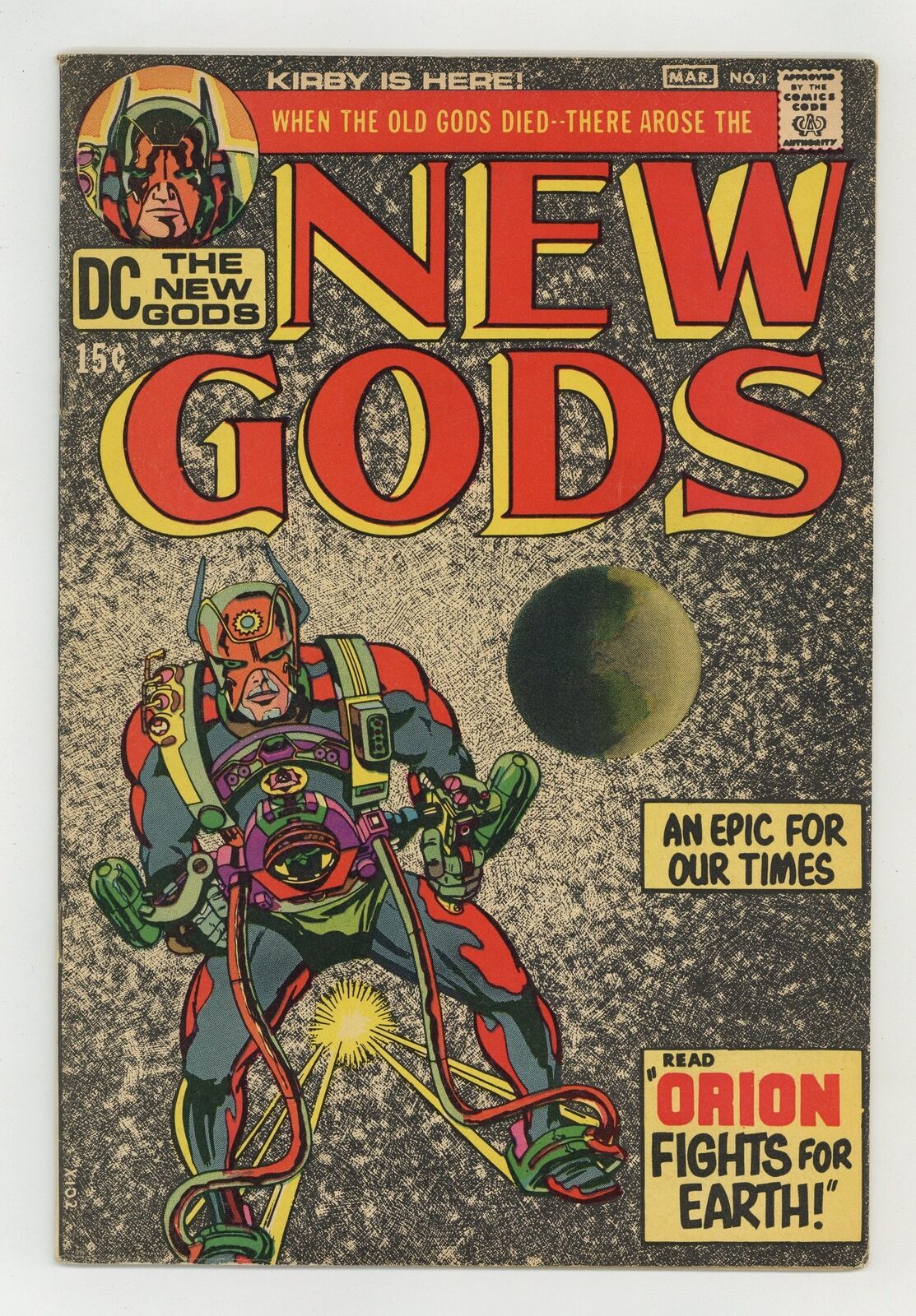 New Gods #1 VG/FN 5.0 1971 1st app. Orion