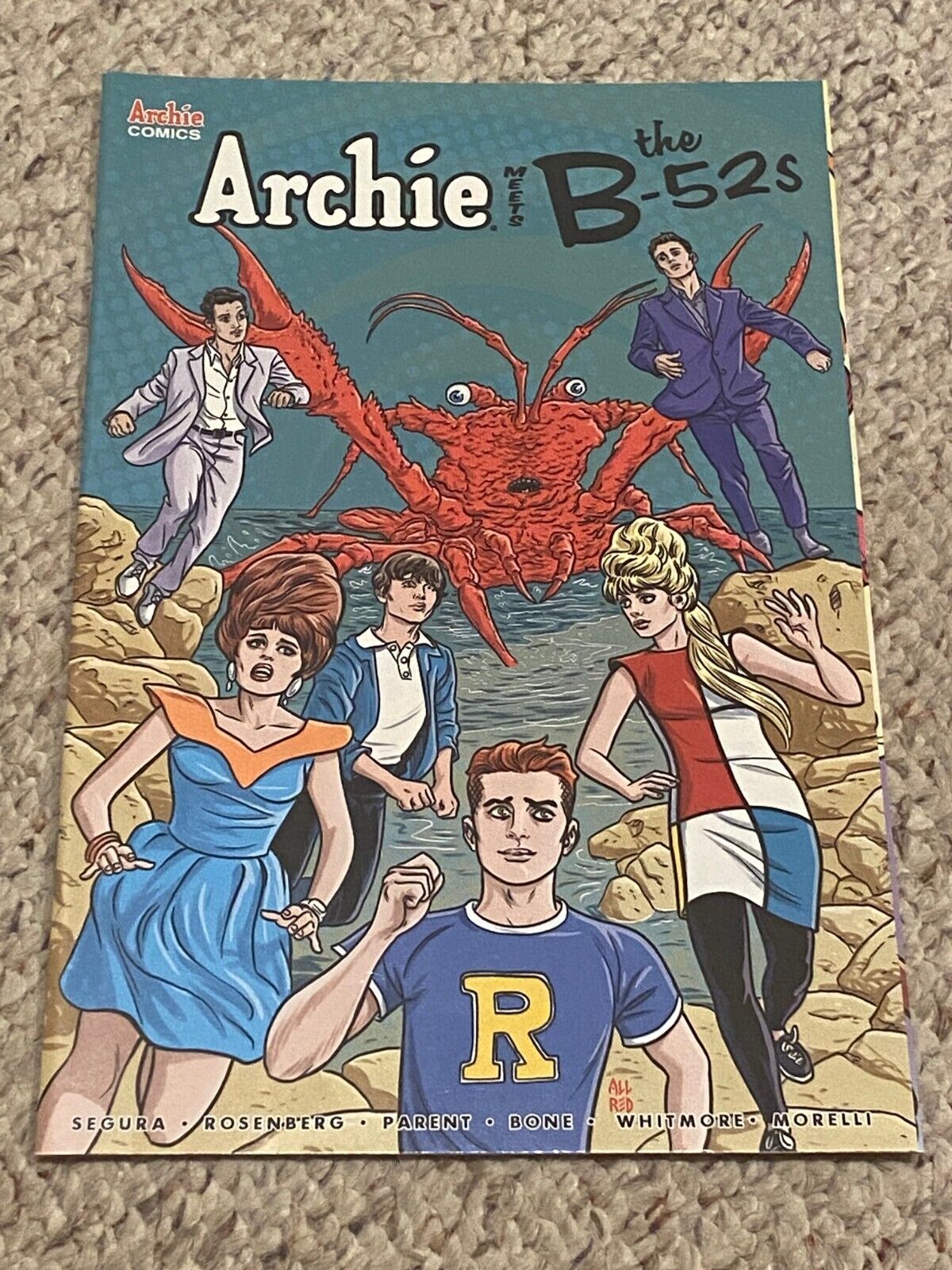 ARCHIE MEETS THE B-52s ONE SHOT VARIANT COVER BY MICHAEL ALLRED