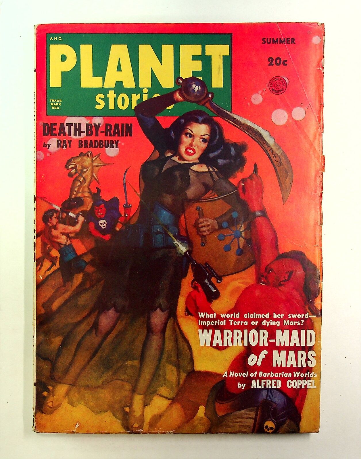 Planet Stories Pulp Jun 1950 Vol. 4 #7 VG+ 4.5