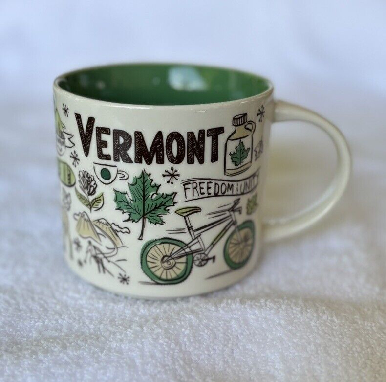 Starbucks \'Been There\' Series - Vermont Mug Cup (BRAND NEW in Box - 14 oz)