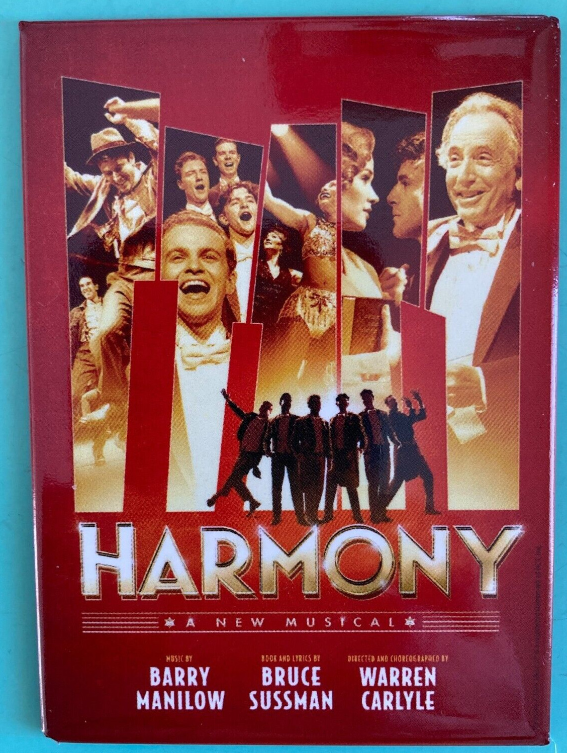 Magnet from Harmony a new musical by Barry Manilow & Bruce Sussman Broadway 2024