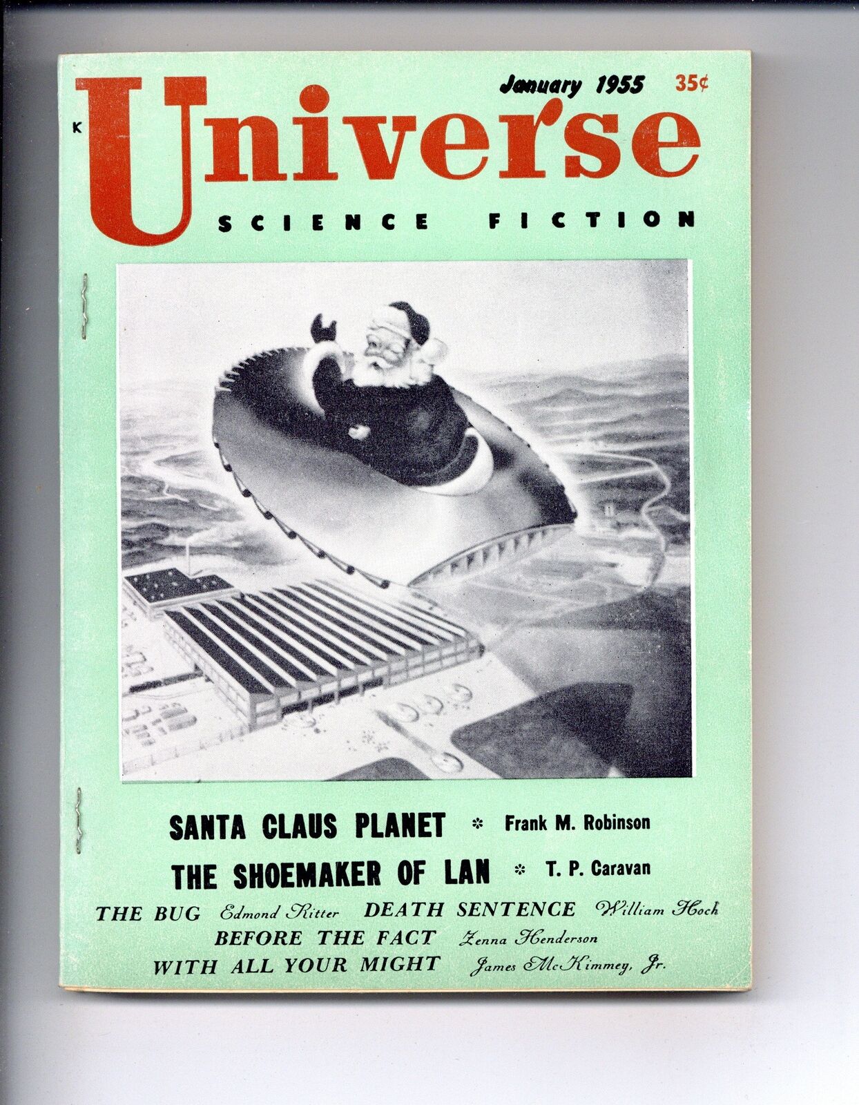 Universe Science Fiction Pulp #9 FN+ 6.5 1955