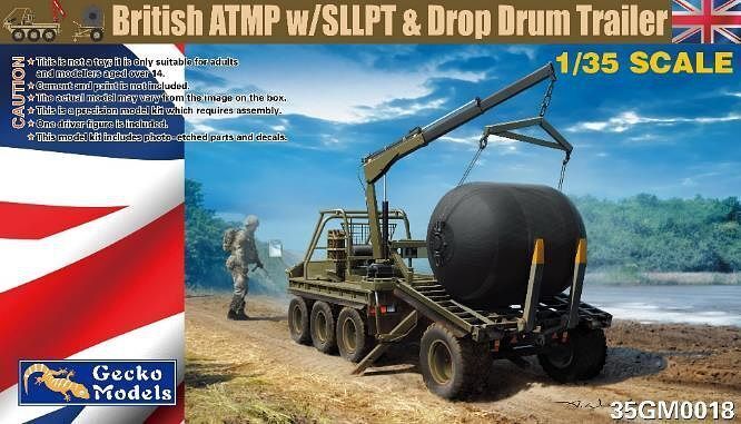 Gecko 1/35 British ATMP with SLLPT & Drop Drum Trailer