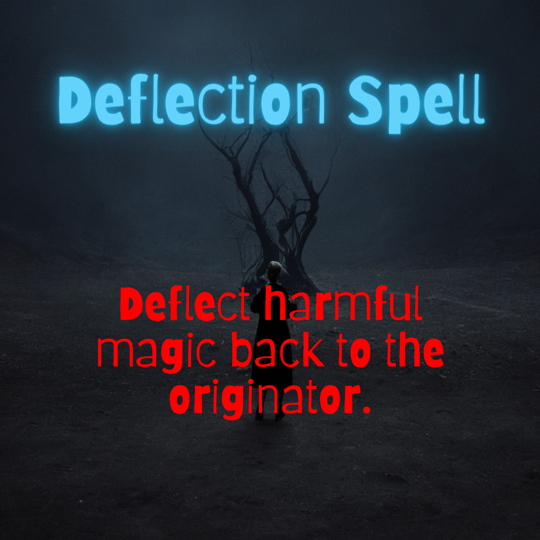 Magic Deflection Spell - Reflect Harmful Magic Back to the Originator