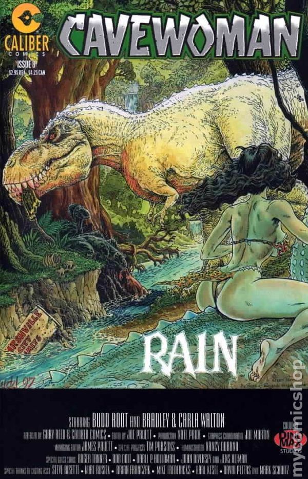 Cavewoman Rain #8A VF 1997 Stock Image