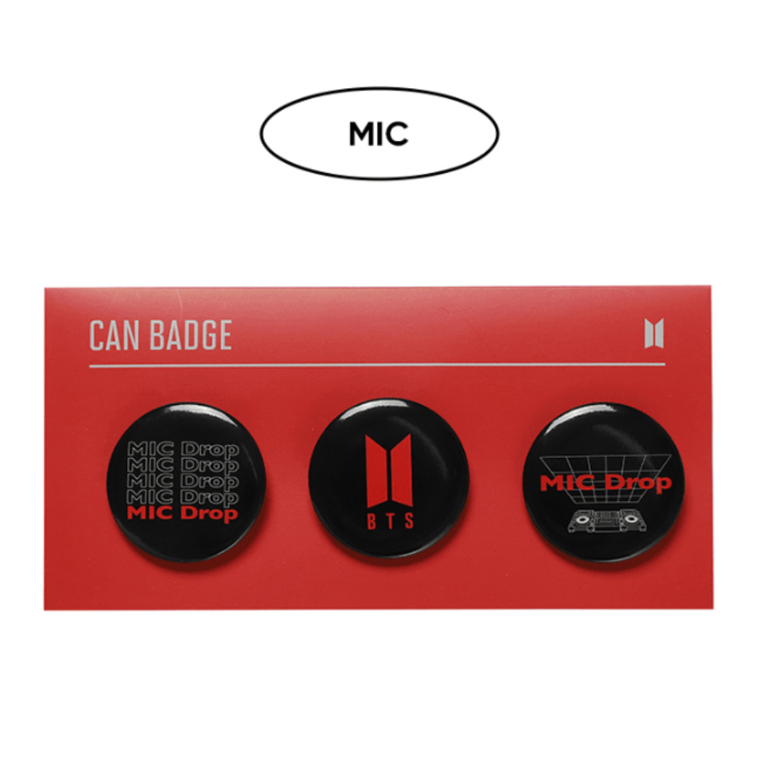 BTS (방탄소년단) - BTS Can Badge Set