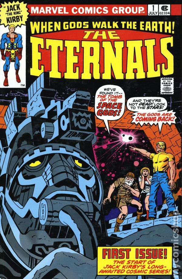 Eternals TPB By Jack Kirby The Complete Collection 1B-1ST NM 2020 Stock Image