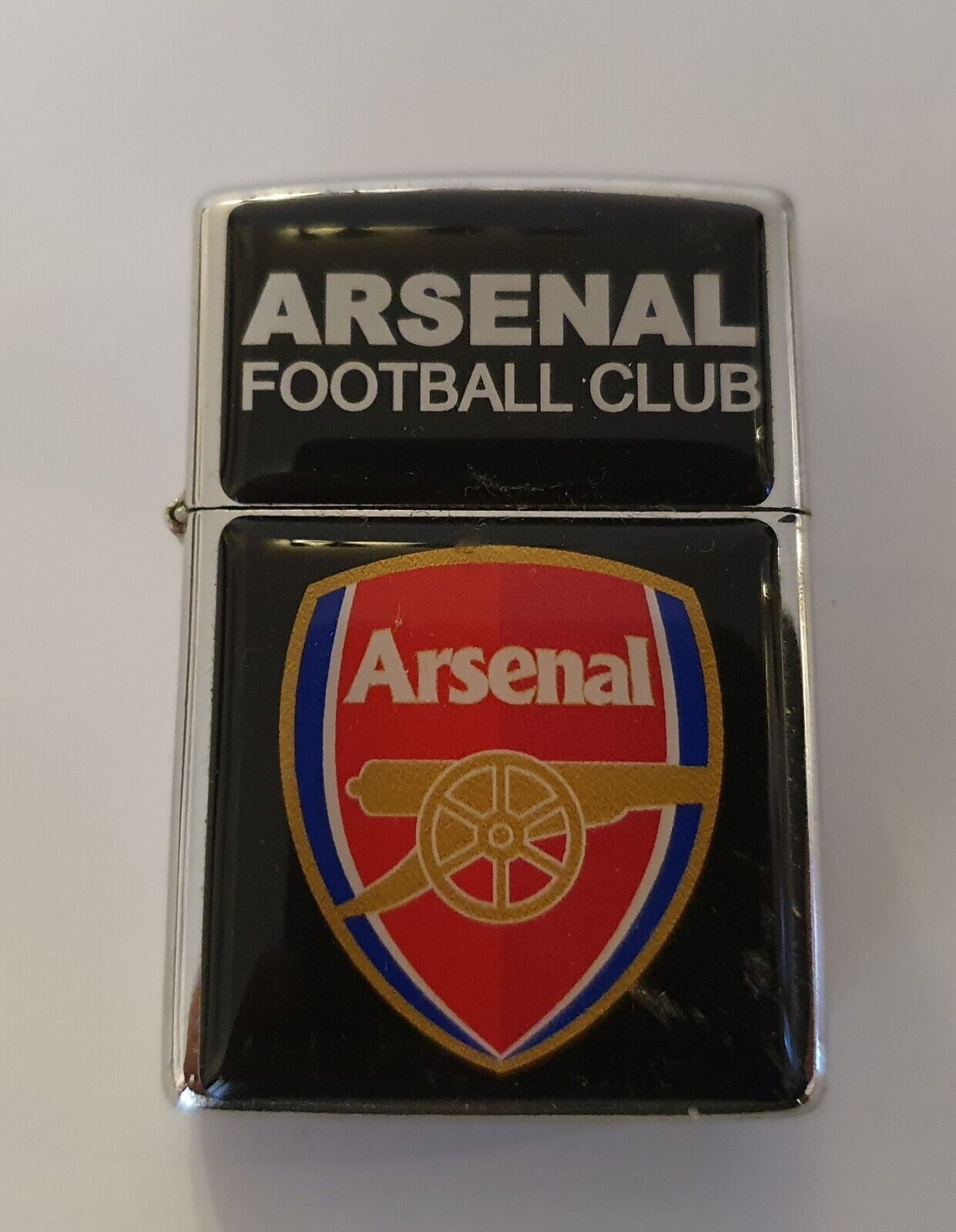 ARSENAL FC Gasoline Lighter with Club Coat of Arms Metal Limited Edition 