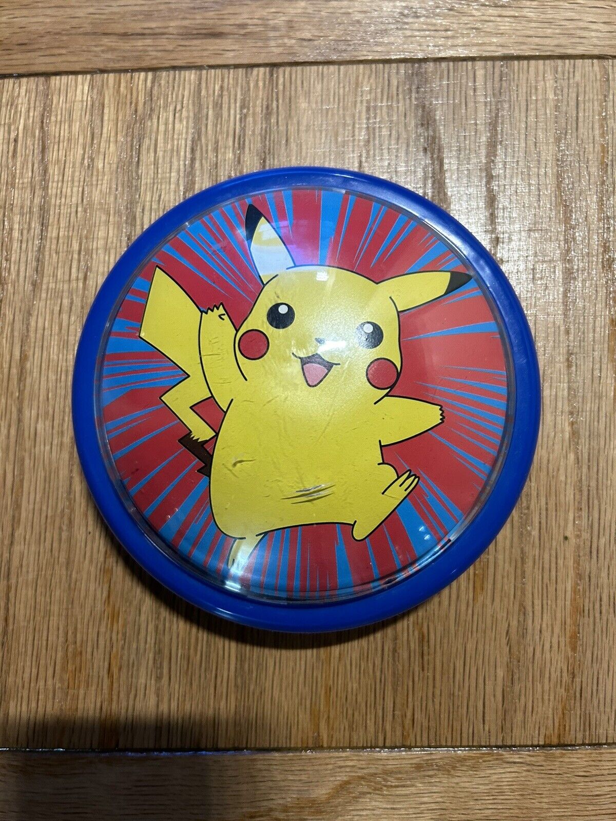 Vintage 2001 Rare Pokemon Pikachu Push Button Night Light