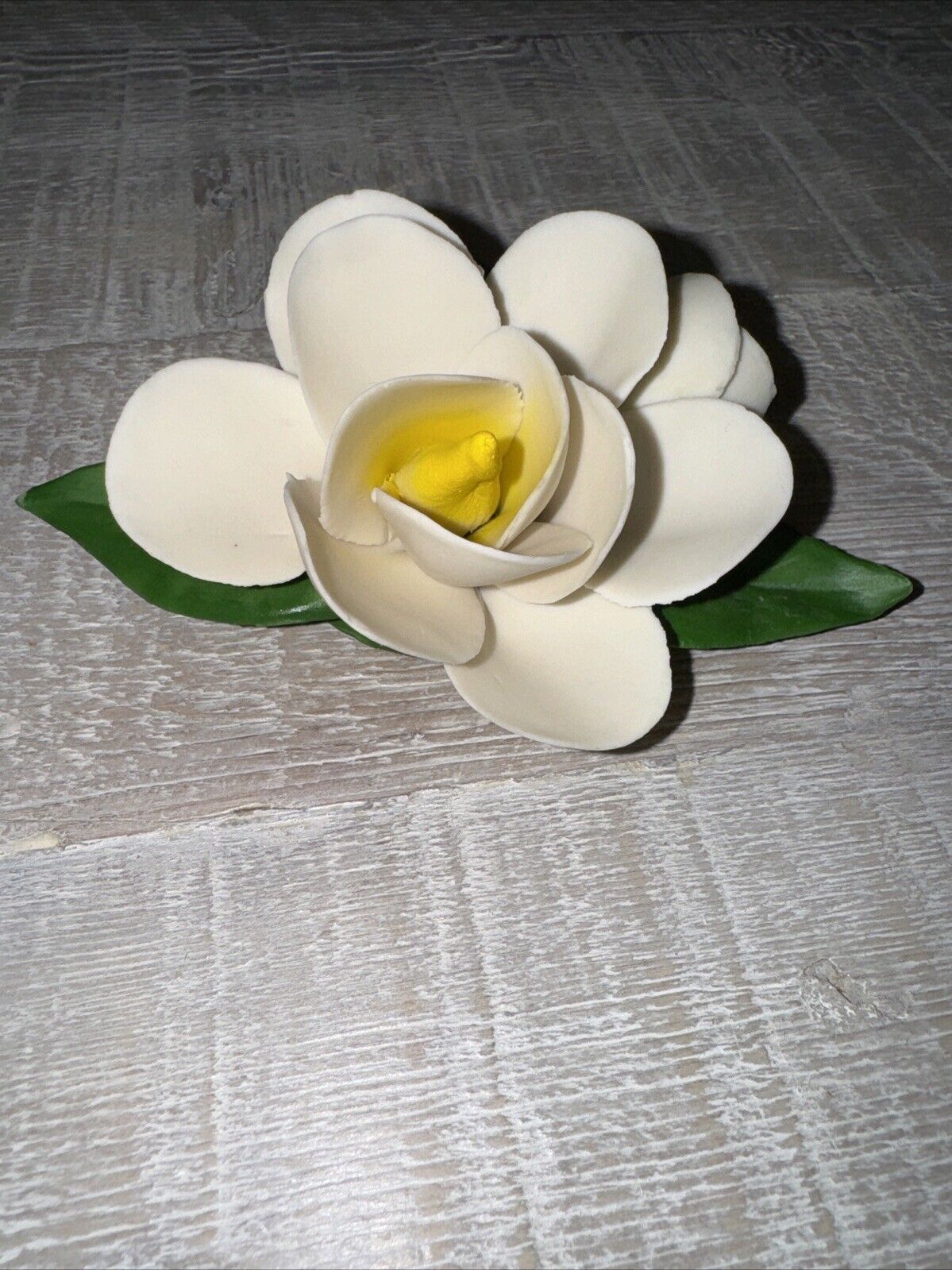 Vintage Porcelain Magnolia Flower- Made in Italy by CapidomonteNapolean
