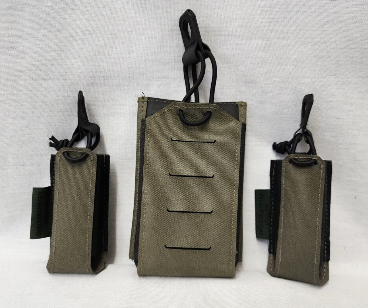 Warrior Assault Systems Pouch OD Green Lot of 3 Cag Sof Devgru Seal
