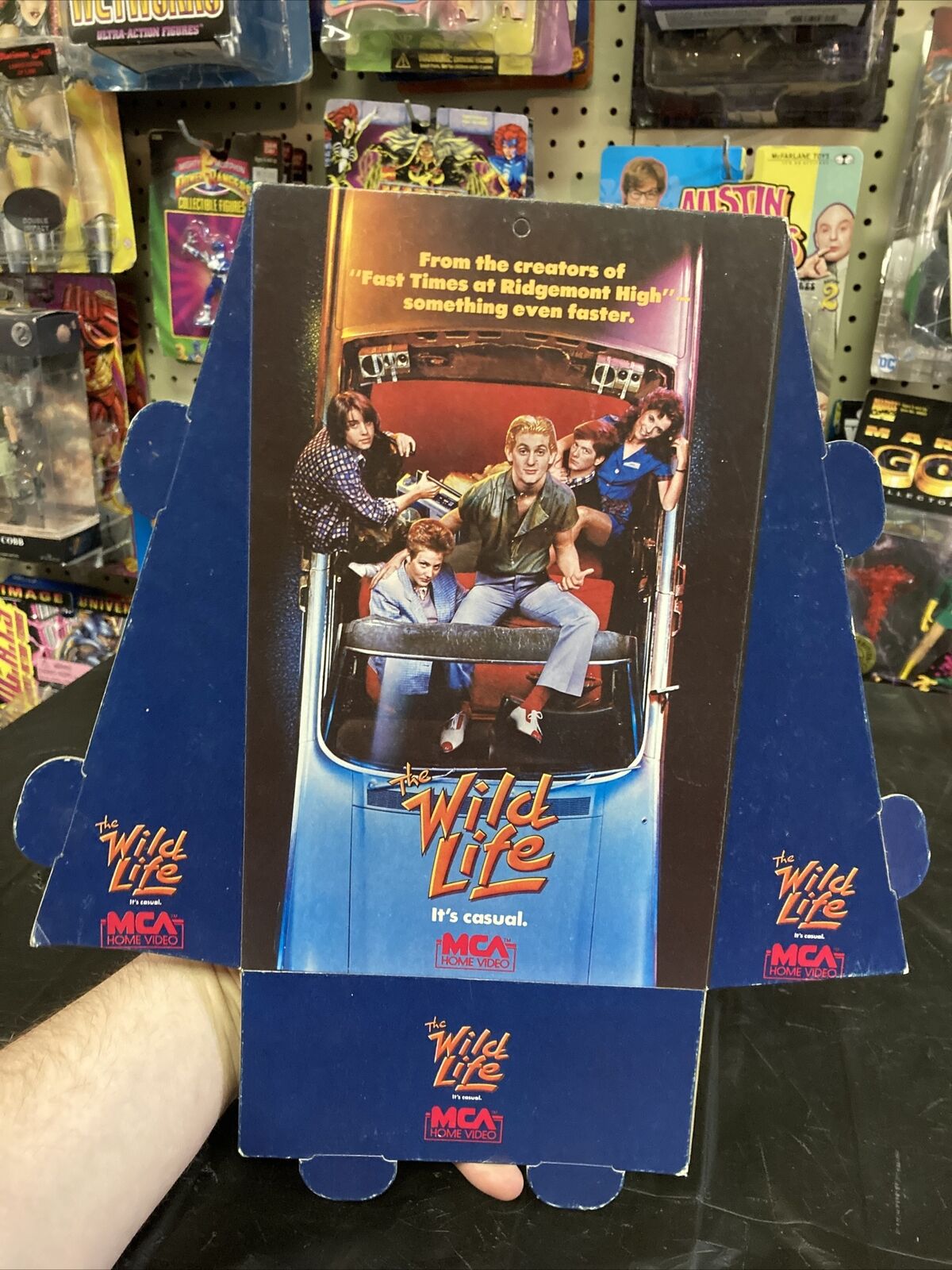 The Wild Life MCA Home Video Video Store Mobile Display