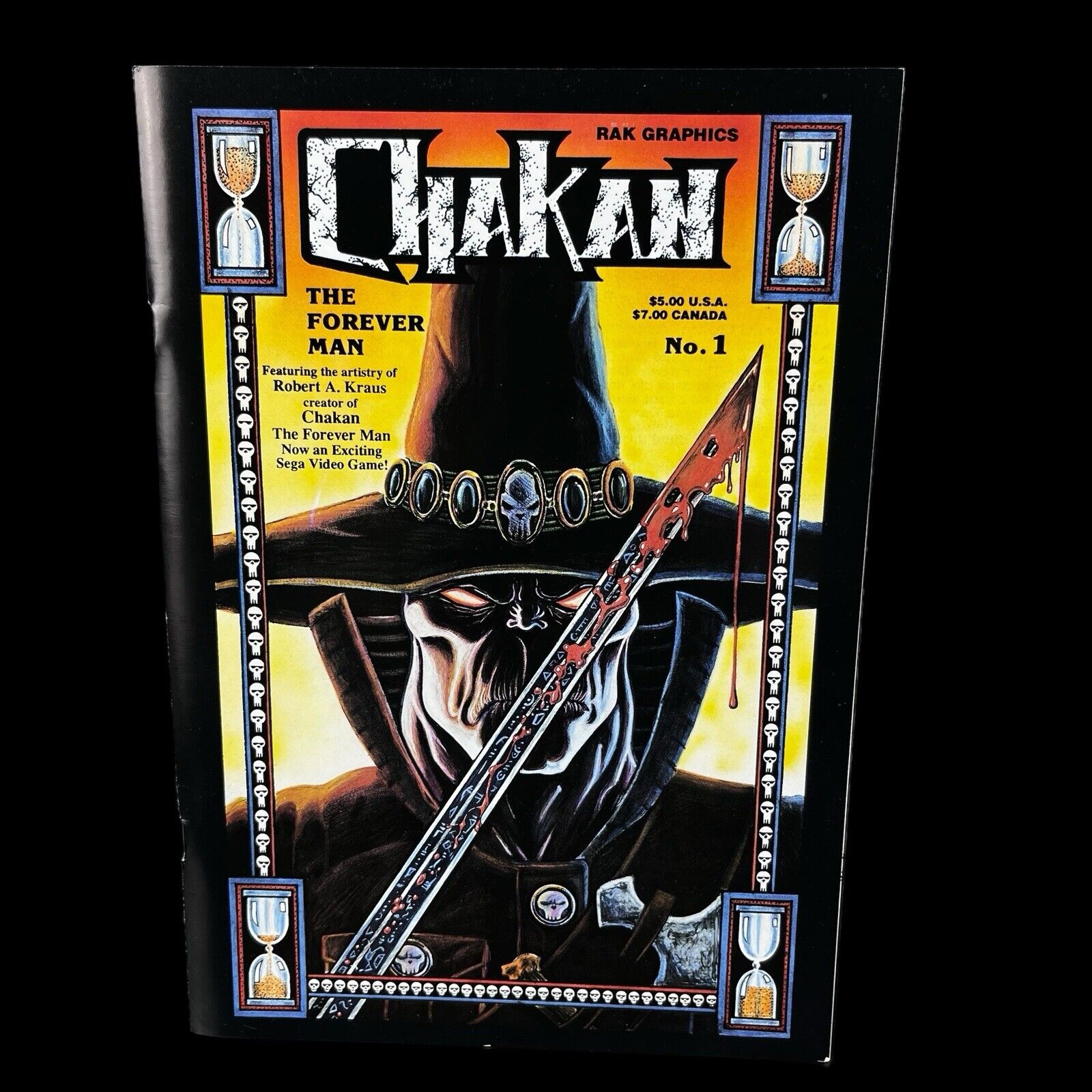 Chakan The Forever Man #1 RAK GRAPHICS