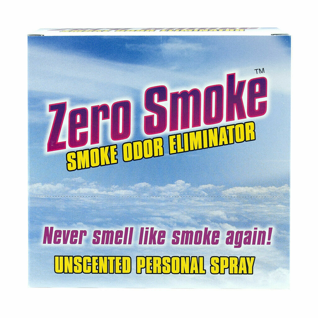 2 pack of Zero Smoke Odor Eliminator Air Freshener NEVER SMELL LIKE  SMOKE AGAIN