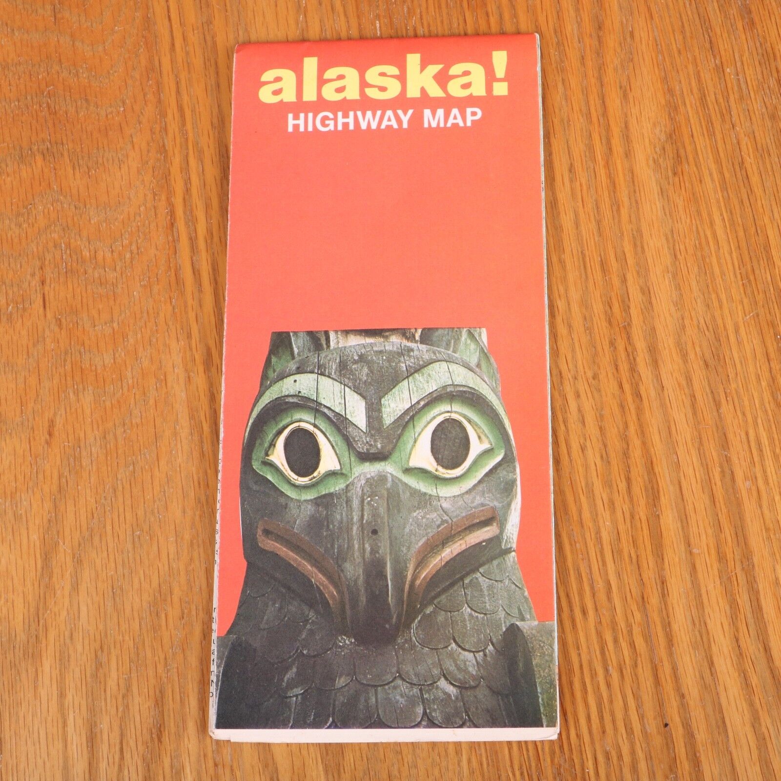 1973 Alaska Official Highway Map Vintage