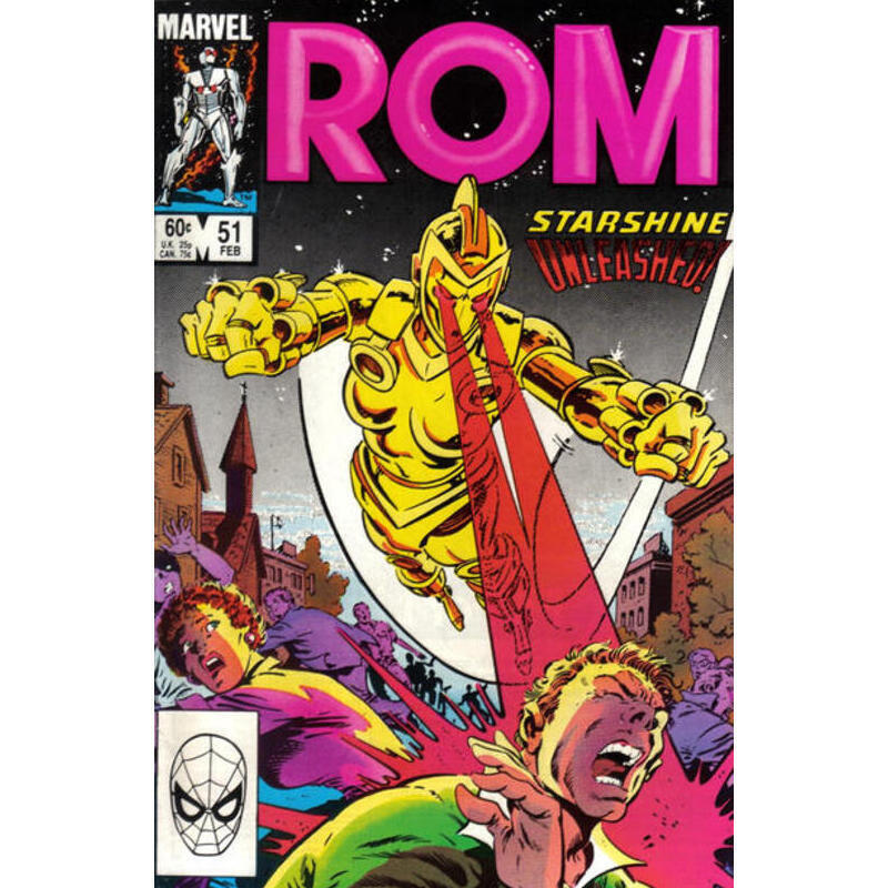 Rom #51  - 1979 series Marvel comics VF+ Full description below [s^