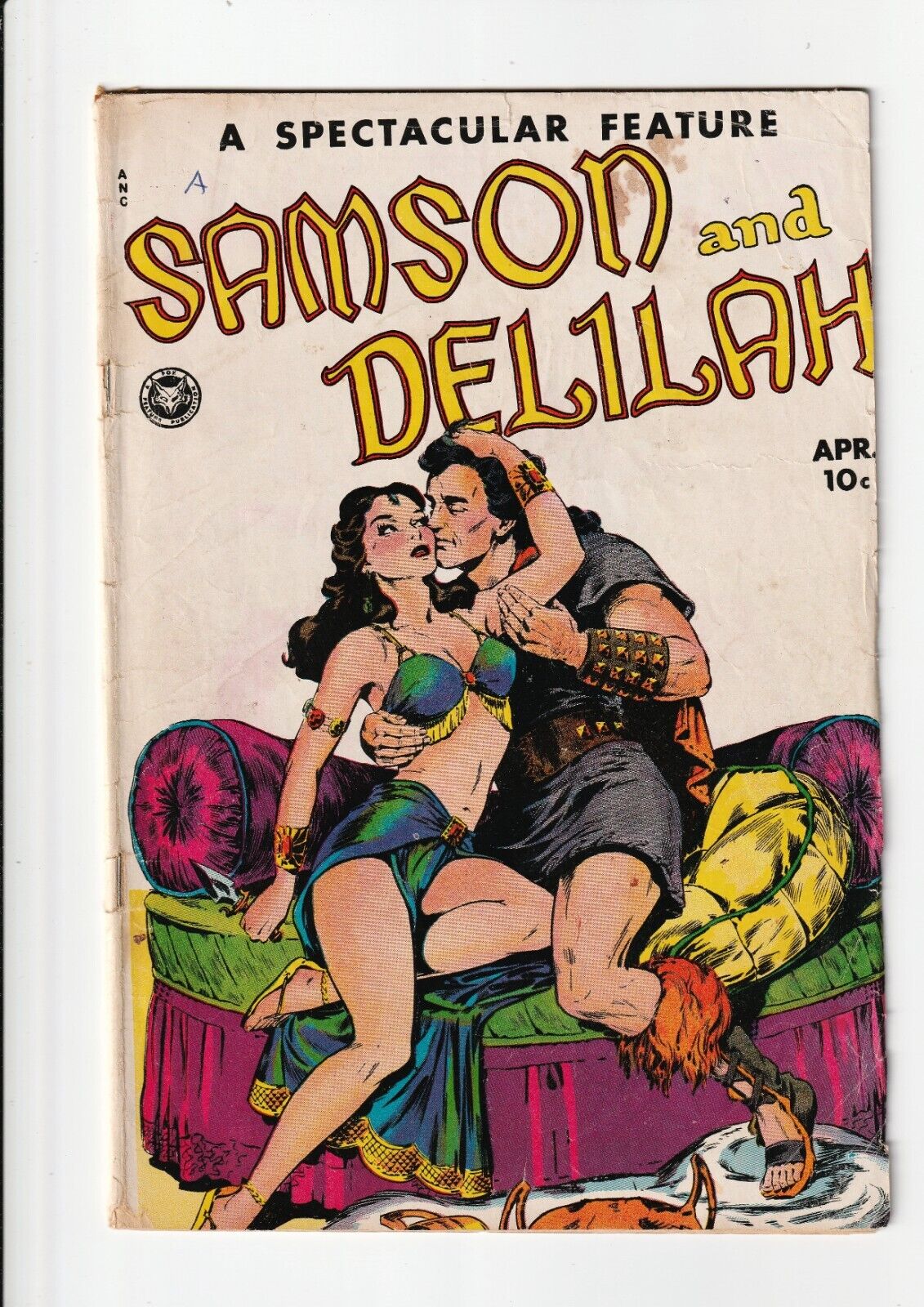 Spectacular Feature Magazine #11 Samson & Delilah 1950 Fox Features 1st Print